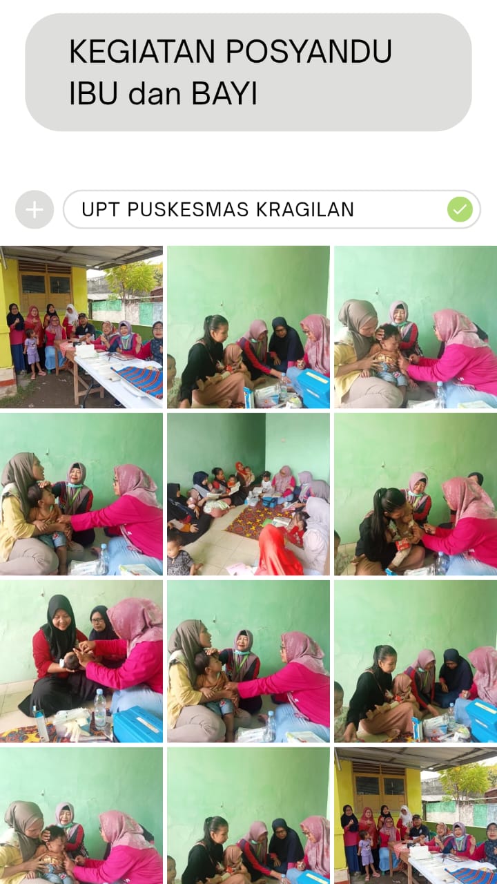 KEGIATAN POSYANDU DI PABUARAN DESA KRAGILAN